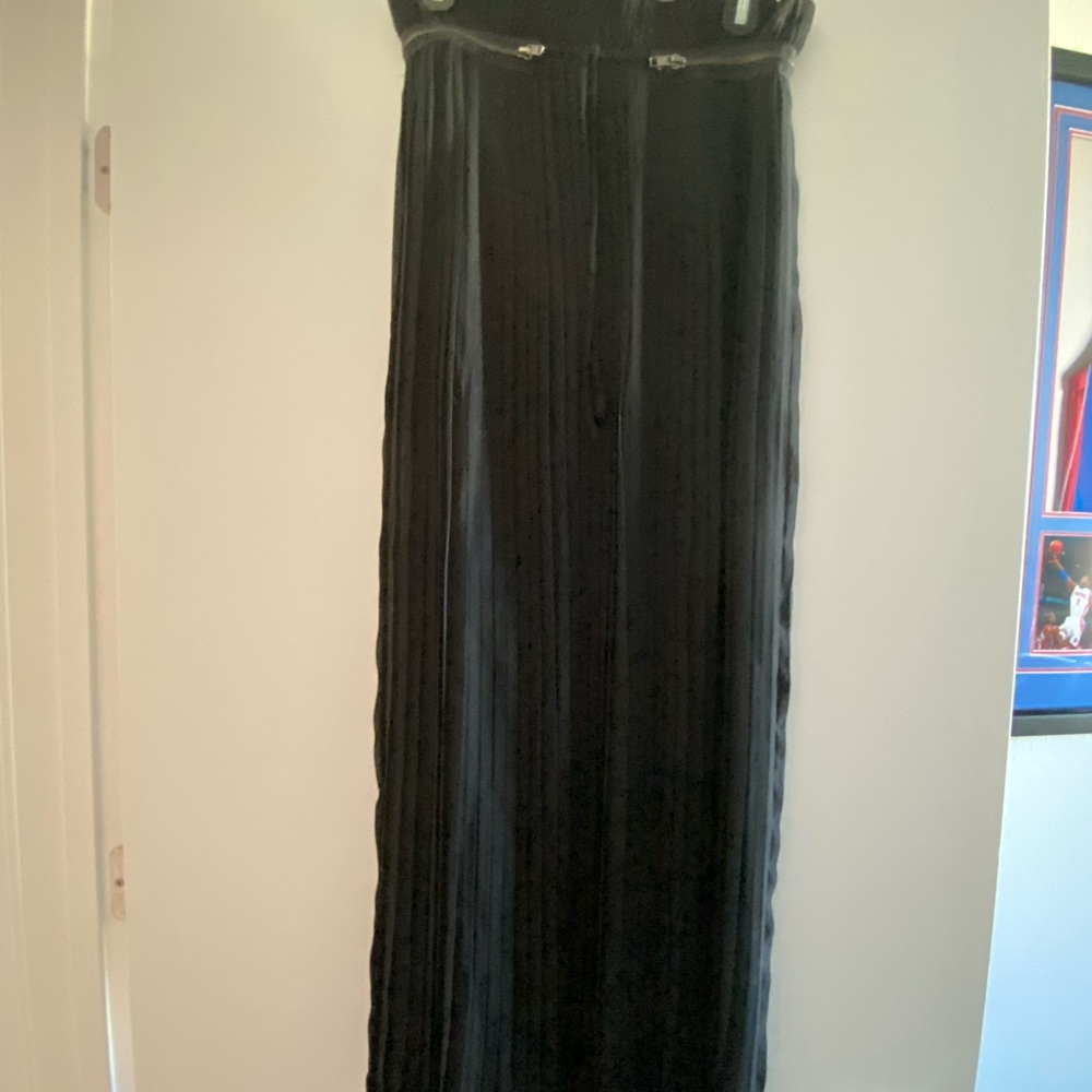 The Kooples Elegant Black Maxi Skirt